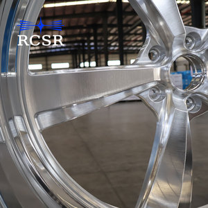 RCSR 厂价汽车轮毂 20 21 22 24 26 英寸深盘镀铬铝锻造轮毂适用于雪佛兰凯普里斯伊普拉拉 SS - Product Image 6