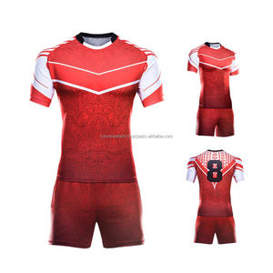 Service équipe OEM uniforme de rugby personnalisé votre propre conception vêtements de football de rugby uniforme pour hommes vente en gros équipe de vêtements de sport - Product Image 4