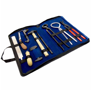 Heavy Duty 8 PCS SET Kit de cuidado de ganado de caballo profesional Hoof Knife Buffer Farrier Tool - Product Image 3