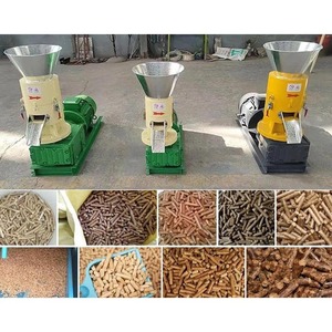 Máquina de pellets de madera comercial con alta capacidad y fácil operación para la fabricación de pellets de biomasa - Product Image 3