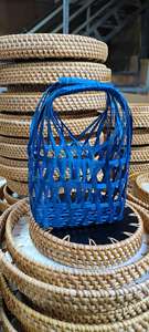 PRIX SUPER BAS Panier-cadeau en bambou coloré pour le Ramadan avec accessoires complets, boîte-cadeau de bonbons Gergean, vente en gros - Product Image 2