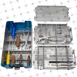 Kit d'instruments pour plaques de fixation orthopédiques 4.0/5.0 pour ostéotomie, autoclavable, réutilisable, pour petits fragments - Product Image 1