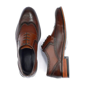 Chaussures Brogues en Cuir Vintage Durables pour Hommes, Style Business Casual, Vente Chaude - Product Image 3