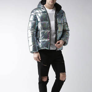 Veste bouffante de randonnée en plein air de qualité supérieure pour hommes taille régulière et manches coupe-vent décontracté veste à bulles pour hommes - Product Image 4