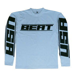 Camisetas de verano para hombre con diseño de logotipo personalizado OEM, camisetas de algodón de manga corta, estilo informal en blanco sólido, técnica de estampado de soplo ligero - Product Image 1