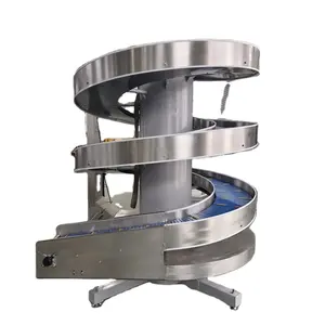 High Quality Manufacturer Supplier Spiral Conveyor Vertical Delivery Boxes From Ground Floor To First Floor for Outside Convey
