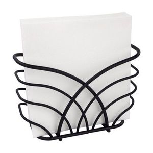 Napkin Holder Stand Minimal Design High Quality Napkin Holder Iron Metal Design Home Hotel Restaurant <b>Table</b> Powder Coating - Product Image 2