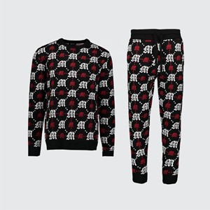 Sweat à capuche design standard fabriqué en 100% coton de haute qualité survêtement décontracté motif personnalisé ensemble de vêtements de sport pour hommes deux pièces - Product Image 3