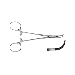 Fórceps Quirúrgicos Baby-Mezclador Curvo Delicado 14cm Fórceps Hemostáticos de Acero Inoxidable - Product Image 4