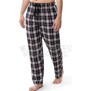 Pantalon en flanelle pour hommes sur mesure le plus vendu Style décontracté de marque privée en toile de bonne qualité Taille adulte Motif droit - Product Image 5