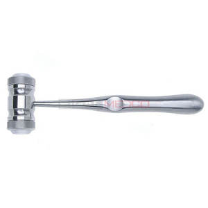Haute qualité 7.5 pouces allemand en acier inoxydable manuel vétérinaire orthopédique marteau chirurgical os dur levage Medic Instruments - Product Image 6