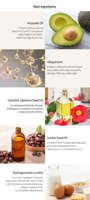 Masque capillaire nourrissant Claireve by Lynn Deep Nutrition avec formule concentrée Fabriqué en Corée OEM/ODM Marque privée Vente en gros
