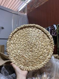 Napperons en jacinthe d'eau tissés à la main de style rustique par 99 Gold pour décor de cuisine de ferme et espaces de vie naturels - Product Image 5