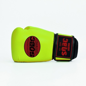 Gants de boxe en cuir véritable personnalisés en gros toutes les tailles avec des matériaux de meilleure qualité avec logo personnalisé gants de boxe - Product Image 5