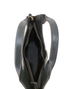 Sac à main en cuir véritable tissé à la main, fourre-tout classique de luxe bicolore noir et Beige, sacs à bandoulière de styliste - Product Image 2