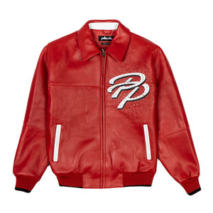 Heavyweight Trendy Outwear <strong>Men's</strong> <strong>Leather</strong> Pelle Pelle <strong>Jackets</strong> Unique Style Wholesale Rate <strong>Red</strong> <strong>Leather</strong> <strong>Jacket</strong> - Product Image 4