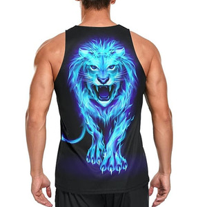 Débardeurs de gymnastique pour hommes de qualité supérieure respirant et léger entraînement sport vêtements de fitness coton vêtements pour hommes grande taille débardeurs - Product Image 3