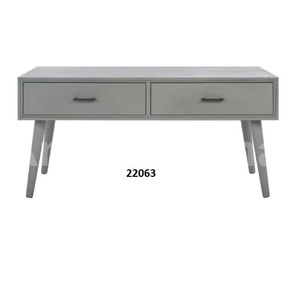 Mesa lateral de mármol y hierro - Product Image 2