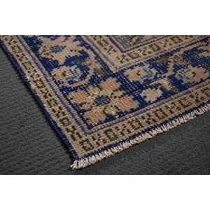 Alfombra Turca Vintage Extra Grande de 7.2x10.3 pies (218x314 cm), Alfombra Persa Azul - Product Image 5