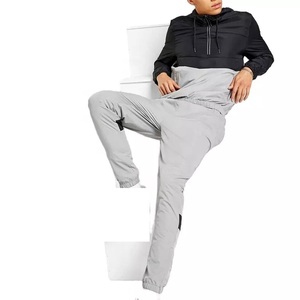 2025 nouvelle mode hommes Nylon coupe-vent survêtement ensemble pour hommes personnalisation complète en gros coupe-vent Polyester survêtements - Product Image 5