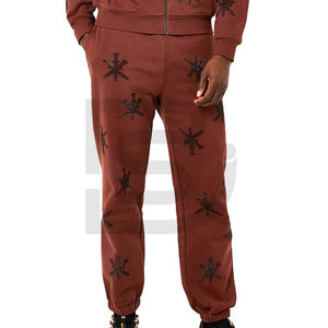 ชุดวอร์มประดับไรน์สโตนสำหรับผู้ชายเป็นมิตรต่อสิ่งแวดล้อมชุดวอร์มสำหรับผู้ใหญ่ผลิตในปากีสถาน - Product Image 4