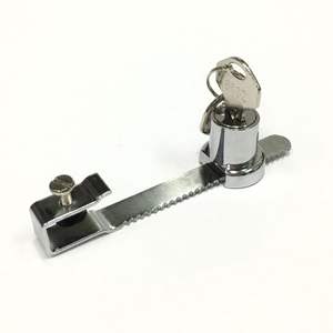 Serrures de vitrine en zinc #4310 pour application en cuisine - Product Image 4