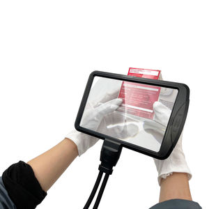 แว่นขยายพร้อมไฟ LED แบบห้อยคอพลาสติกแบบ3X แฮนด์ฟรี - Product Image 5