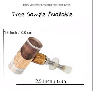 Épique moderne clair résine bois tiroir porte boutons polyvalent tirer poignée pour cuisine armoire chambre salle de bain salon armoires - Product Image 3