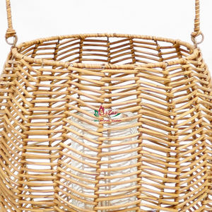 Artex Dong Thap Factory Decorative <b>Rattan</b> <b>Lantern</b> Handmade Vintage Candle Holder for Indoor Outdoor and Garden Use - Product Image 4
