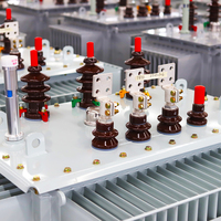 Transformateur de distribution immergé dans l'huile HENTG POWER 10KV 11KV 50 KVA 100 KVA 200 KVA MV HV pour la distribution intelligente des services publics