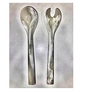 Ensemble de couverts en acier plaqué or avec poignée en résine époxy PRODUIT INDIEN FAIT MAIN TAUX D'USINE DISPONIBLE - Product Image 3