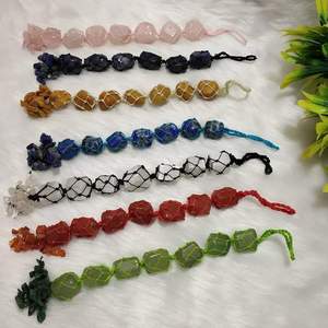 Pulsera de suspensión de piedra caída de alta demanda para meditación o alivio del estrés y energía Reiki disponible a precio con descuento - Product Image 2