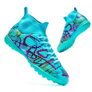 Botas de fútbol para césped al aire libre, zapatos de fútbol profesionales, calzado ligero antideslizante y resistente al desgaste para entrenamiento y competición - Product Image 5