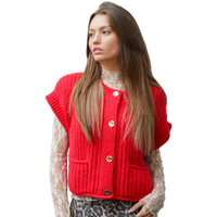 NOUVEAUTÉ : Pull en tricot boutonné oversize pour l'automne, coupe ample, tissu doux, tenue décontractée confortable, pull tendance pour femme