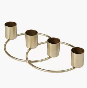 Candelero de Color plateado para decoración del hogar, candelabro de diseño para decoración interior y exterior - Product Image 3