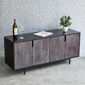 Meuble de salon moderne en bois de caoutchouc 140x42x63cm KTB68164 - Product Image 2