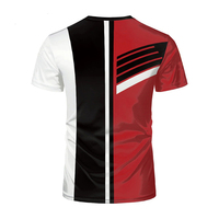 Camiseta Unisex Oversize de Jersey con Diseño de Bambú Impreso en 3D, Cuello en V, Sin Mangas, Corte Holgado, Color Liso, 180g