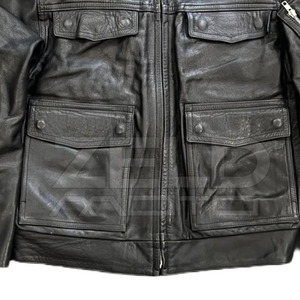 Offres Spéciales Homme Meilleur Design Hommes Vêtements Avec Des Vestes De Compétition Durable Coupe-Vent Hommes Veste En Cuir De Qualité Supérieure - Product Image 4