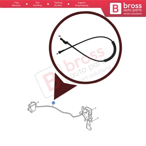 สายเคเบิลโบว์เดนปลดล็อคแฮนด์จับประตูด้านใน BDP638 รุ่น 20922589 ด้านหน้า สำหรับรถบรรทุก FH FM - Product Image 5