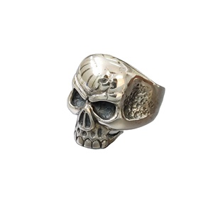 Anillo con diseño de Calavera, Plata de Ley 925 lisa, 2021 - Product Image 3