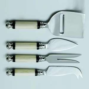 Fabricación de herramienta de corte de queso de latón de buena calidad Juego de cuchillos de queso de diseño elegante con piezas de lujo - Product Image 2