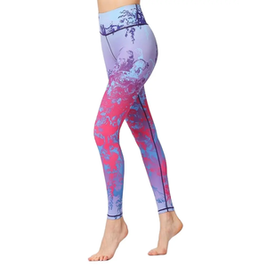 2024 Logo personnalisé Fitness vêtements de sport nouveauté course Yoga Leggings entraînement sport jambe large Bootcut pantalon femmes de haute qualité - Product Image 5