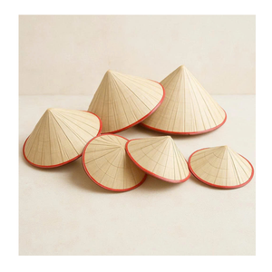 Mini chapeau conique vietnamien mignon fait à la main, mini non la pour souvenir, décoration, cadeau de voyage en provenance du Vietnam - Product Image 5