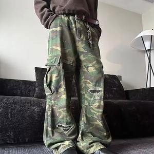 Nouveau design Pantalon cargo 100% coton léger à taille moyenne pour hommes-Meilleur prix pour adultes - Product Image 2