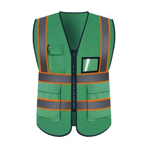 Vêtements de travail haute visibilité manches longues imperméables personnalisés Construction avec logo personnalisé Veste réfléchissante de sécurité Hi-is - Product Image 2