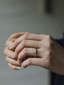 Lujo redondo corte brillante VVS2 E Color laboratorio cultivado diamante anillo IGI certificado personalizado oro plata proveedor al por mayor joyería - Product Image 4