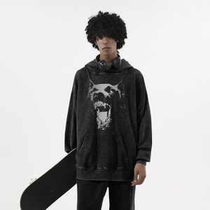 Hot Selling Custom Logo Printed Hoodie <b>Men</b> <b>Pullover</b> Cotton Blended Fashion High Quality Latest Design <b>Men</b> Rhinestone Hoodies - Product Image 4