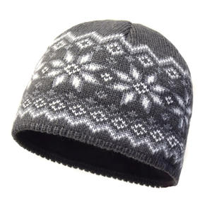 Bonnet jacquard personnalisé avec logo personnalisé OEM Bonnet en tricot pour vêtements décontractés, promotions et mode hivernale - Product Image 1