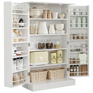 Meuble de rangement de cuisine moderne avec plan de travail en granit artificiel brillant, porte en aluminium, type îlot, pour appartement, neuf - Product Image 4
