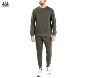 Conjunto Deportivo Informal de Invierno 2025, Transpirable, de Secado Rápido, Ligero, 100% Algodón Ecológico, Chándal para Hombre - Product Image 1